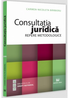 Consultatia juridica. Repere metodologice