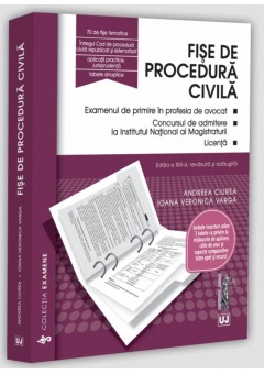 Fise de procedura civila 2026 Editia a XIII-a, revazuta si adaugita