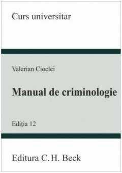 Manual de criminologie Editia 12