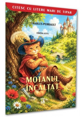 Motanul Incaltat - Citesc cu litere mari de tipar Editia a II-a