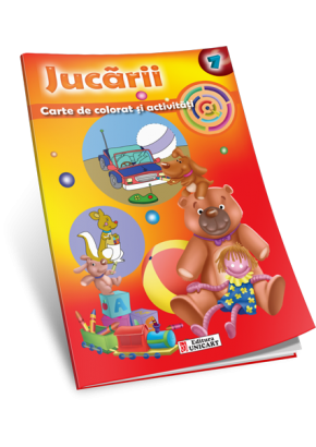 Carte de colorat si activitati - Jucarii