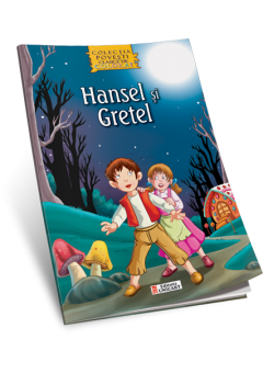 Hansel si Gretel - carte de colorat A4