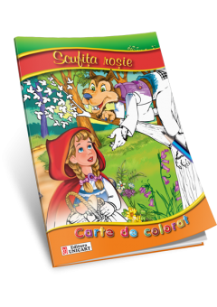 Scufita Rosie - carte de colorat A5