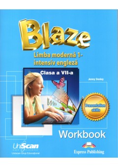 Blaze Limba moderna 1 - intensiv engleza clasa a VII-a caiet de lucru