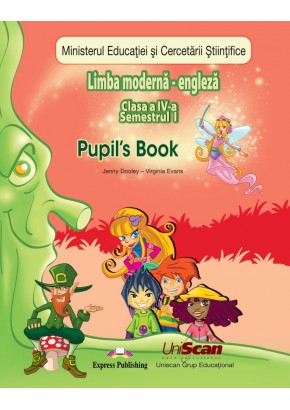 Comunicare in limba moderna 1 - limba engleza Clasa a IV-a Set semestrul I+II. Fairyland 4